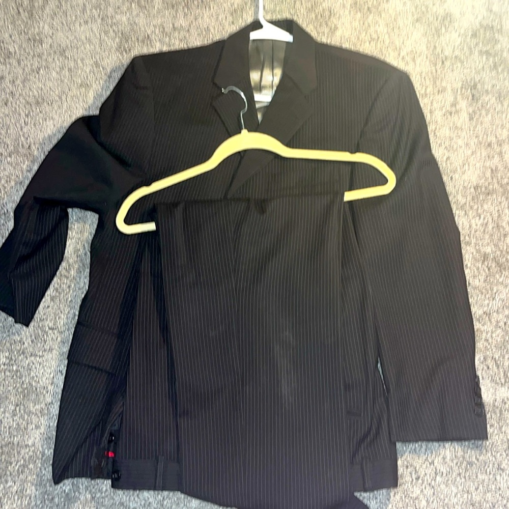 Full striped suit combo